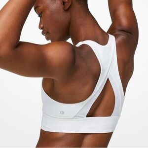 lululemon athletica Classic White Sports Bra